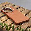 قاب گوشی Redmi Note 13 4G شیائومی لدر دیزاین پولو Leather Design Polo عسلی کد E1-1002234