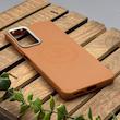 قاب گوشی Redmi Note 11 Pro 4G Global - Redmi Note 11 Pro 5G Global - Redmi Note 11E Pro - Redmi Note 12 Pro 4G شیائومی لدر دیزاین پولو Leather Design Polo عسلی کد E1-1002235