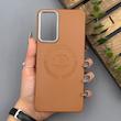 قاب گوشی Redmi Note 11 Pro 4G Global - Redmi Note 11 Pro 5G Global - Redmi Note 11E Pro - Redmi Note 12 Pro 4G شیائومی لدر دیزاین پولو Leather Design Polo عسلی