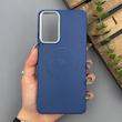 قاب گوشی Redmi Note 11 Pro 4G Global - Redmi Note 11 Pro 5G Global - Redmi Note 11E Pro - Redmi Note 12 Pro 4G شیائومی لدر دیزاین پولو Leather Design Polo سرمه ای