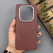 قاب گوشی Redmi Note 14 Pro 4G شیائومی لدر دیزاین پولو Leather Design Polo زرشکی کد 1002260