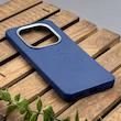 قاب گوشی Redmi Note 14 Pro 5G - Redmi Note 14 Pro Plus - Poco X7 شیائومی لدر دیزاین پولو Leather Design Polo سرمه ای کد E1-1002265