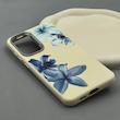 قاب گوشی Galaxy S24 FE سامسونگ طرح گل لیلیوم جدید با لنز سیلور کد E58-1002990