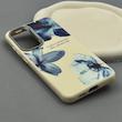 قاب گوشی Galaxy S24 FE سامسونگ طرح گل لیلیوم جدید با لنز سیلور کد E58-1002993