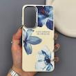 قاب گوشی Galaxy S25 FE سامسونگ طرح گل لیلیوم جدید با لنز سیلور 