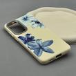 قاب گوشی Galaxy S25 FE سامسونگ طرح گل لیلیوم جدید با لنز سیلور کد E58-1002998