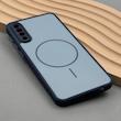 قاب گوشی Galaxy A30S - A50S - A50 سامسونگ PVD CASE مات دور سیلیکونی طرح مگ‌سیف محافظ لنزدار سرمه ای کد 1003127