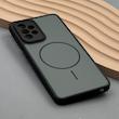 قاب گوشی Galaxy A52 4G - A52 5G - A52S سامسونگ PVD CASE مات دور سیلیکونی طرح مگ‌سیف محافظ لنزدار مشکی کد 1003132
