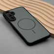 قاب گوشی Galaxy A16 سامسونگ PVD CASE مات دور سیلیکونی طرح مگ‌سیف محافظ لنزدار مشکی کد 1003142