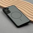 قاب گوشی Galaxy S21 FE سامسونگ PVD CASE مات دور سیلیکونی طرح مگ‌سیف محافظ لنزدار مشکی کد 1003163