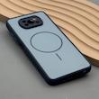 قاب گوشی Poco X3 - Poco X3 Pro شیائومی PVD CASE مات دور سیلیکونی طرح مگ‌سیف محافظ لنزدار سرمه ای کد 1003178