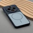 قاب گوشی Redmi 14C - Poco C75 - Redmi A4 شیائومی PVD CASE مات دور سیلیکونی طرح مگ‌سیف محافظ لنزدار سرمه ای کد 1003186