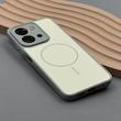 قاب گوشی Redmi 15C - Poco C85 شیائومی PVD CASE مات دور سیلیکونی طرح مگ‌سیف محافظ لنزدار خاکستری کد 1003189