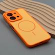 قاب گوشی Redmi 15C - Poco C85 شیائومی PVD CASE مات دور سیلیکونی طرح مگ‌سیف محافظ لنزدار نارنجی کد 1003190