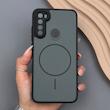 قاب گوشی Redmi Note 8 - Redmi Note 8 2021 شیائومی PVD CASE مات دور سیلیکونی طرح مگ‌سیف محافظ لنزدار مشکی