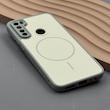 قاب گوشی Redmi Note 8 - Redmi Note 8 2021 شیائومی PVD CASE مات دور سیلیکونی طرح مگ‌سیف محافظ لنزدار خاکستری کد 1003194