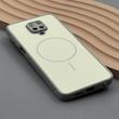 قاب گوشی Redmi Note 9S - Redmi Note 9 Pro شیائومی PVD CASE مات دور سیلیکونی طرح مگ‌سیف محافظ لنزدار خاکستری کد 1003201
