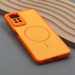 قاب گوشی Redmi Note 11 Pro 4G Global - Redmi Note 11 Pro 5G Global - Redmi Note 11E Pro - Redmi Note 12 Pro 4G شیائومی PVD CASE مات دور سیلیکونی طرح مگ‌سیف محافظ لنزدار نارنجی کد 1003203