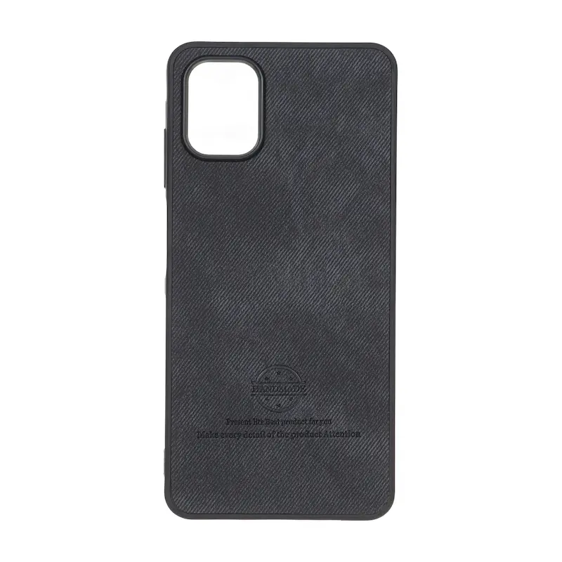 قاب گوشی Galaxy A06 سامسونگ HandMade جیر طرح پارچه ای کلاسیک