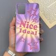 قاب گوشی Galaxy A06 سامسونگ IMD لیزری لاکچری سخت HARD طرح Nice Idea