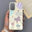 قاب گوشی Galaxy A14 سامسونگ IMD لیزری لاکچری سخت HARD طرح پروانه