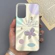 قاب گوشی Galaxy A15 سامسونگ IMD لیزری لاکچری سخت HARD طرح پروانه