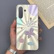 قاب گوشی Galaxy A17 سامسونگ IMD لیزری لاکچری سخت HARD طرح پروانه
