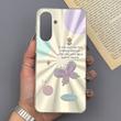 قاب گوشی Galaxy A26 سامسونگ IMD لیزری لاکچری سخت HARD طرح پروانه