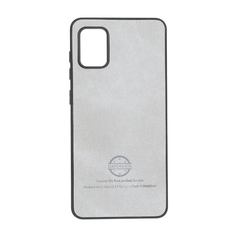قاب گوشی Galaxy A31 سامسونگ HandMade جیر طرح پارچه ای کلاسیک