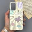 قاب گوشی Galaxy A53 سامسونگ IMD لیزری لاکچری سخت HARD طرح پروانه