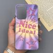 قاب گوشی Galaxy A55 سامسونگ IMD لیزری لاکچری سخت HARD طرح CUTE