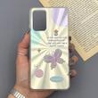 قاب گوشی Galaxy A32 4G سامسونگ IMD لیزری لاکچری سخت HARD طرح پروانه 