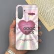 قاب گوشی Galaxy A36 - A56 سامسونگ IMD لیزری لاکچری سخت HARD طرح قلب 