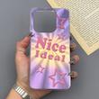 قاب گوشی Redmi Note 14 4G شیائومی IMD لیزری لاکچری سخت HARD طرح CUTE