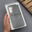 قاب گوشی Galaxy S24 FE سامسونگ سیلیکونی SOFT پشت مات مگ سیف‌دار اصلی دکمه برجسته CASE مشکی کد 1003087