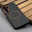 قاب گوشی Galaxy S25 FE سامسونگ سیلیکونی SOFT پشت مات مگ سیف‌دار اصلی دکمه برجسته CASE مشکی کد 1003088