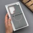 قاب گوشی Galaxy S25 Ultra سامسونگ سیلیکونی SOFT پشت مات مگ سیف‌دار اصلی دکمه برجسته CASE مشکی کد 1003089