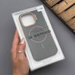 قاب گوشی iPhone 16 Pro آیفون سیلیکونی SOFT پشت مات مگ سیف‌دار اصلی دکمه برجسته CASE مشکی کد 1003096