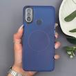 قاب گوشی Galaxy A10S سامسونگ طرح مگ سیف سخت مات با دور ژله‌ای و محافظ لنز 