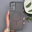 قاب گوشی Galaxy A14 سامسونگ طرح مگ سیف سخت مات با دور ژله‌ای و محافظ لنز 
