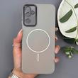 قاب گوشی Galaxy A14 سامسونگ طرح مگ سیف سخت مات با دور ژله‌ای و محافظ لنز