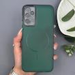 قاب گوشی Galaxy A14 سامسونگ طرح مگ سیف سخت مات با دور ژله‌ای و محافظ لنز