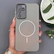 قاب گوشی Galaxy A15 سامسونگ طرح مگ سیف سخت مات با دور ژله‌ای و محافظ لنز 