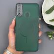 قاب گوشی Galaxy A20S سامسونگ طرح مگ سیف سخت مات با دور ژله‌ای و محافظ لنز 