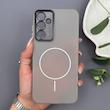 قاب گوشی Galaxy A25 سامسونگ طرح مگ سیف سخت مات با دور ژله‌ای و محافظ لنز