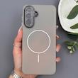 قاب گوشی Galaxy A26 سامسونگ طرح مگ سیف سخت مات با دور ژله‌ای و محافظ لنز
