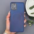 قاب گوشی Galaxy A31 سامسونگ طرح مگ سیف سخت مات با دور ژله‌ای و محافظ لنز