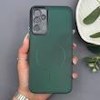 قاب گوشی Galaxy A34 سامسونگ طرح مگ سیف سخت مات با دور ژله‌ای و محافظ لنز