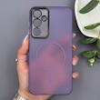 قاب گوشی Galaxy A35 سامسونگ طرح مگ سیف سخت مات با دور ژله‌ای و محافظ لنز