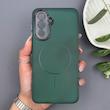قاب گوشی Galaxy A56 سامسونگ طرح مگ سیف سخت مات با دور ژله‌ای و محافظ لنز